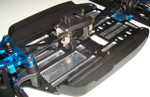 Team Associated RC8B Chassis milled out by Big-Racing